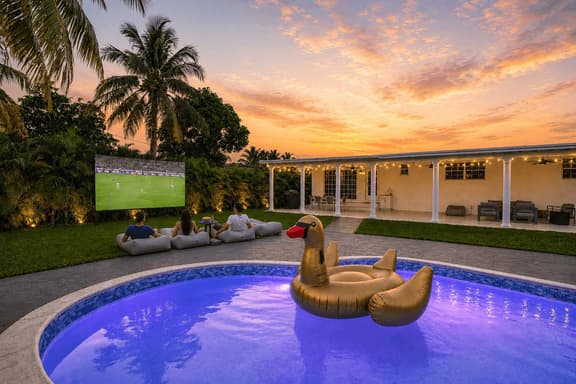 New Luxury Villa Bianca Pool, Movie Theatre, Fire Pit - Image 1