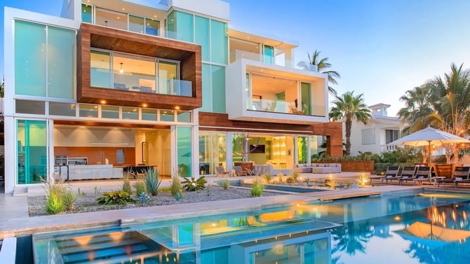 Miami Villas with Pools & Theaters